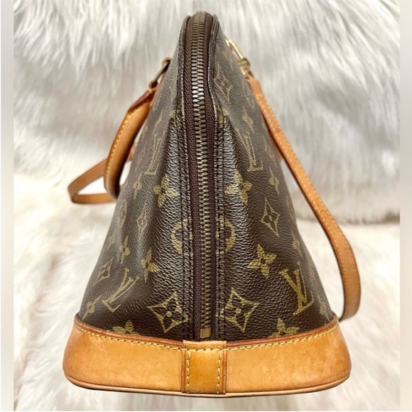 GOOD CONDITION! Authentic Louis Vuitton Alma PM Shoulder Bag Tote Handbag Purse - Picture 6 of 16